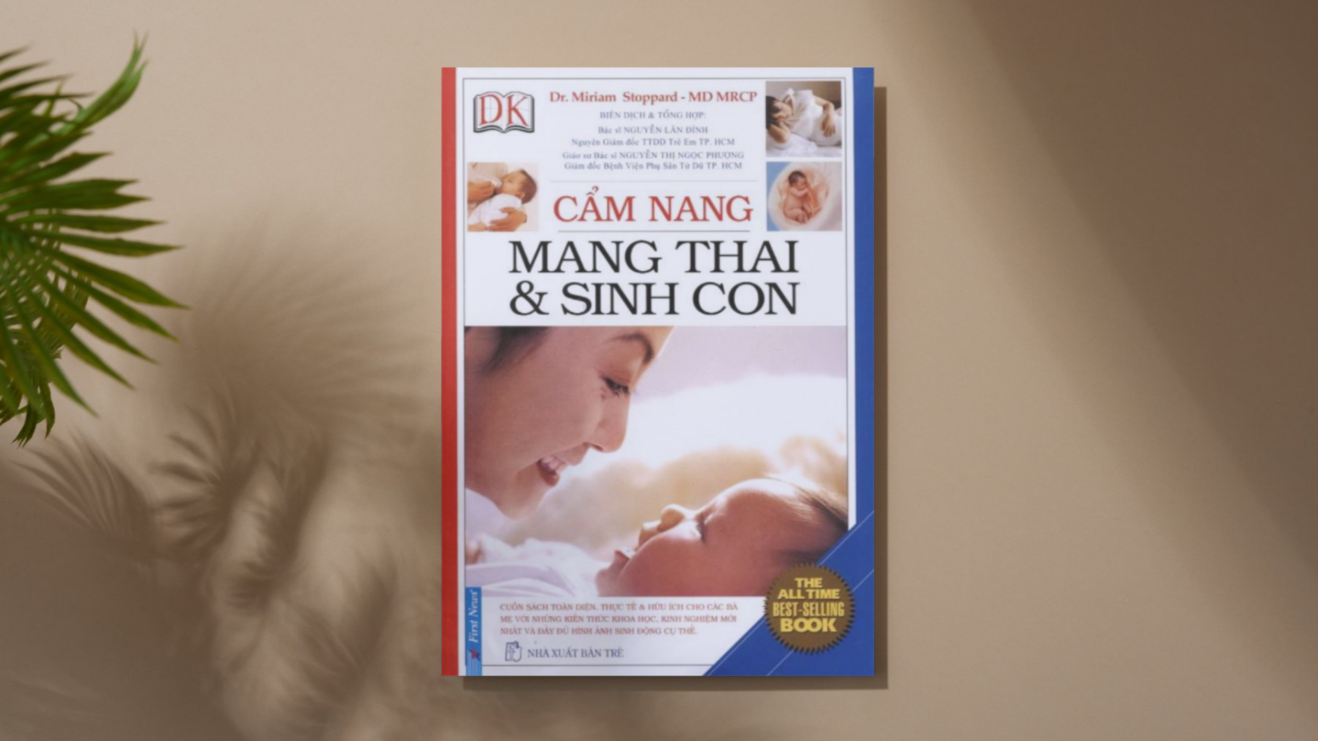 Sách "Cẩm nang mang thai và sinh con" cho mẹ bầu