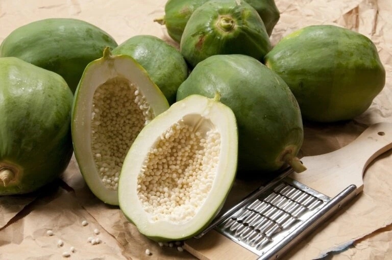 Mủ của đu đủ có khả năng làm co thắt tử cung dẫn đến sảy thai